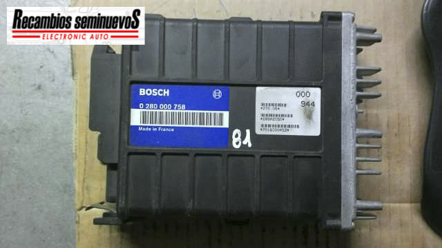 Calculator Motor FIAT TEMPRA 0 280 000 758 / 0280000758 / 28SA20500 280 000 758 / 0280000758 / 28SA2050