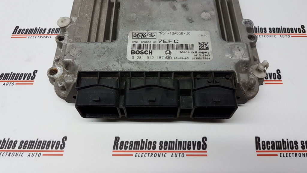 Calculator Motor FOMOCO FORD FOCUS 0 281 012 487 / 0281012487 / 7M51-12A650-UC / 7M51 12A650 UC / 7M5112A650UC0 281 012 487 / 0281012487 / 7M51-12A650-UC / 7M51 12A650 UC / 7M5112A650UC