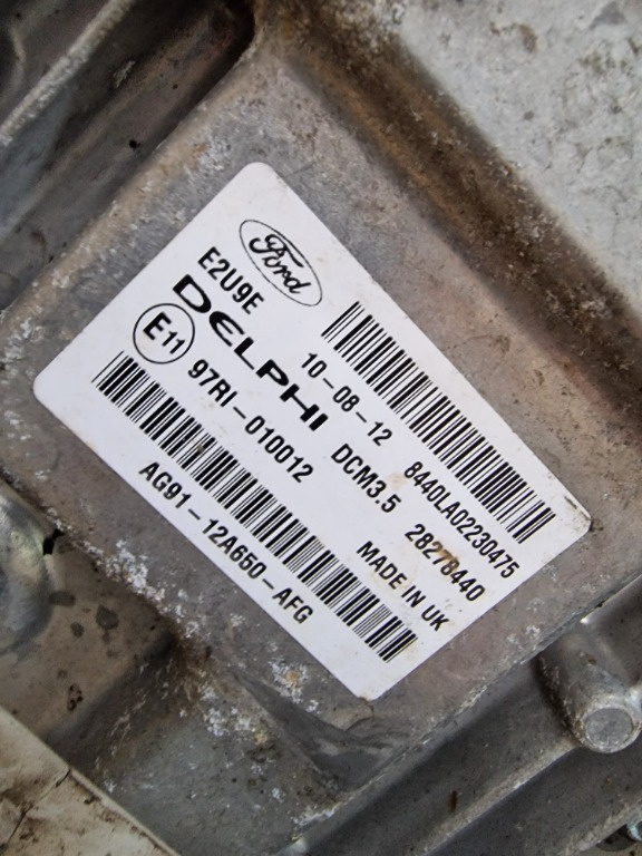 Calculator Motor Ford 2.0TDCI Euro 5 cod AG91-12A650-AFG