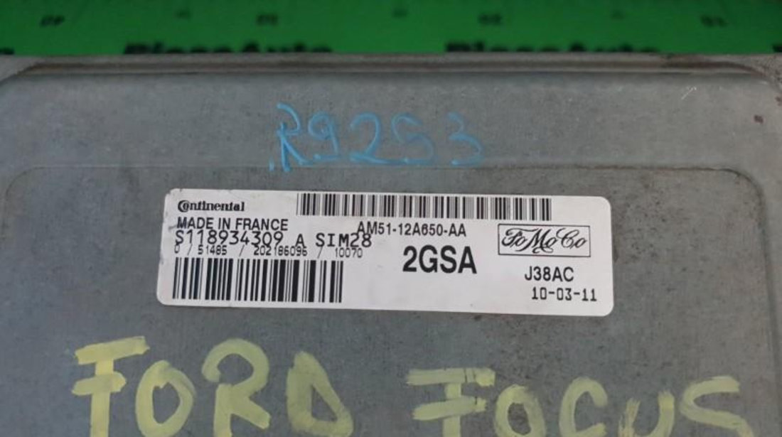 Calculator motor Ford C-Max (2007->) am5112a650aa