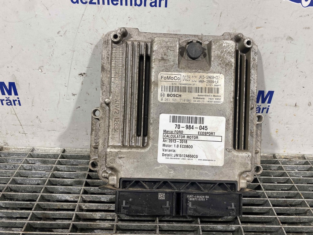 CALCULATOR MOTOR FORD ECOSPORT 1.0 ECOBO