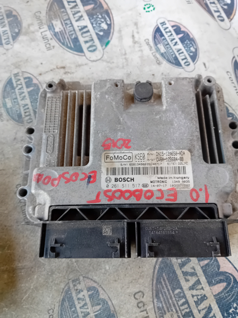 Calculator motor Ford Ecosport 1.0 Motorina 2014, DN1512A650ADA