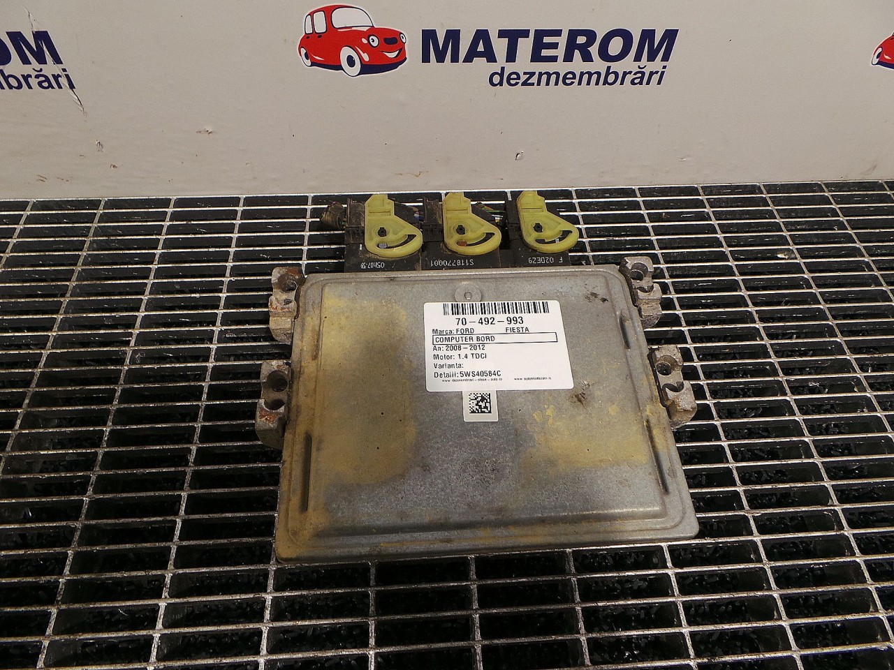 CALCULATOR MOTOR FORD FIESTA 1.4 TDCI - 
