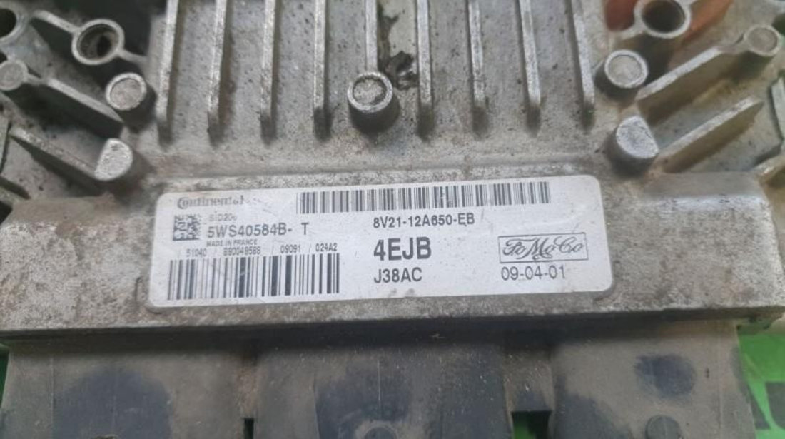 Calculator motor Ford Fiesta 6 (2008->) [MK7] 5ws40584bt