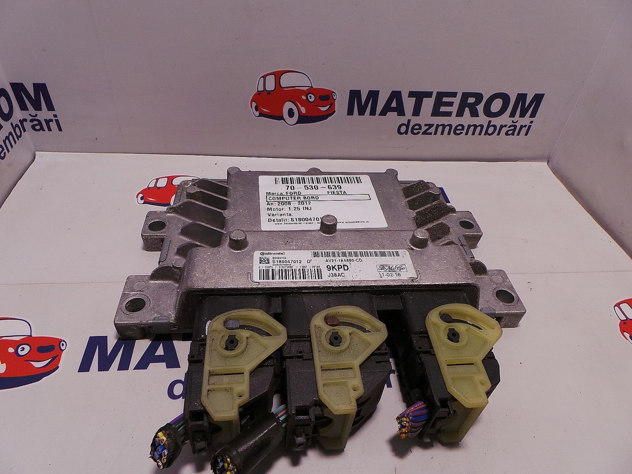 CALCULATOR MOTOR FORD FIESTA FIESTA 1.25 INJ - (2008 2012)