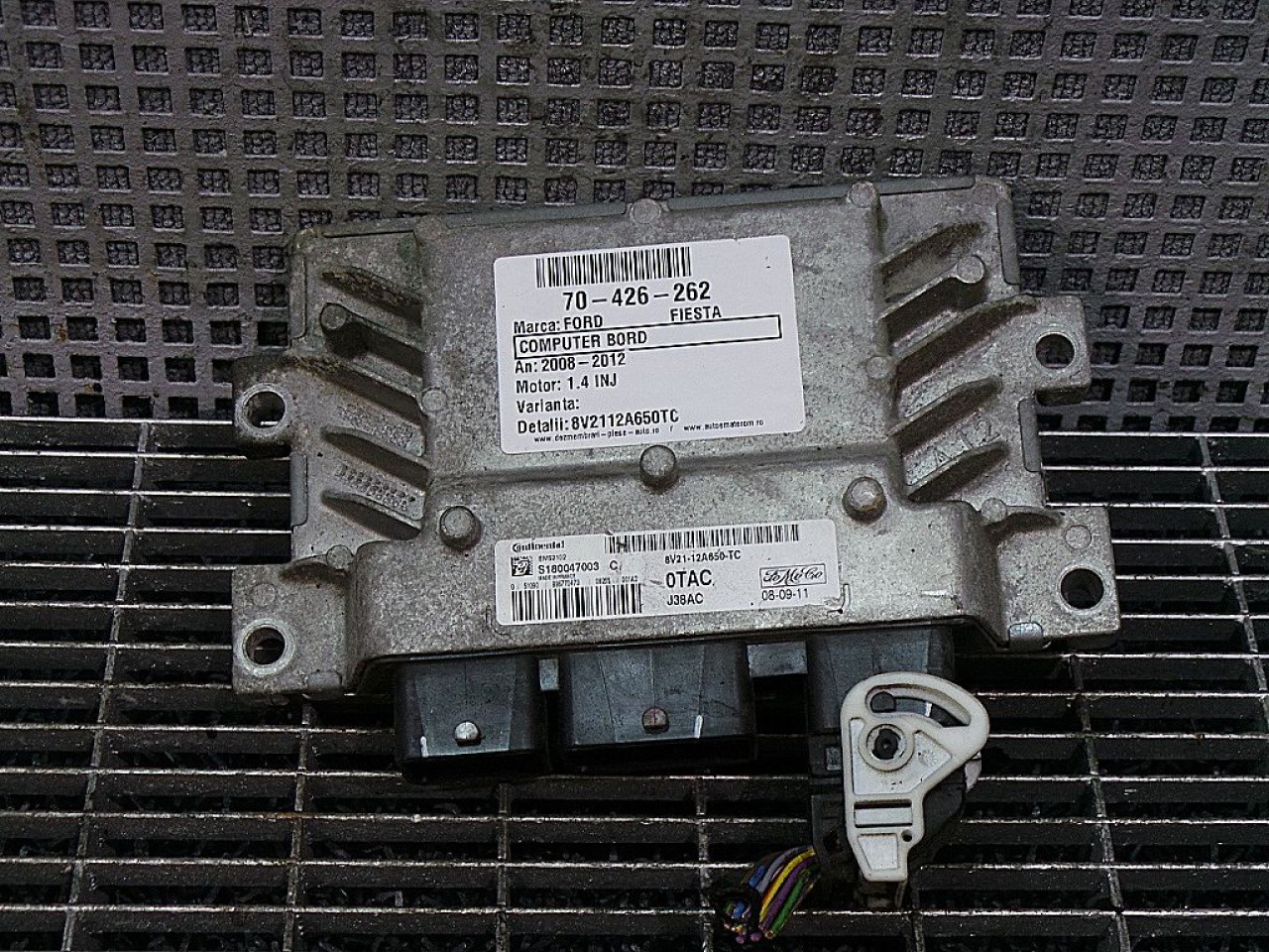 CALCULATOR MOTOR FORD FIESTA FIESTA 1.4 INJ - (2008 2012)