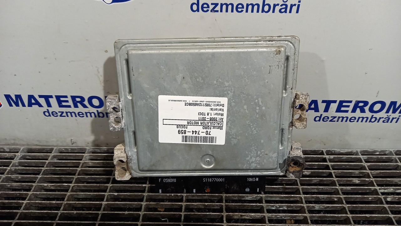 CALCULATOR MOTOR FORD FOCUS 1.8 TDCI - (2008 2010)
