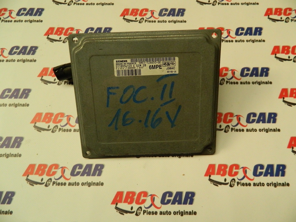 Calculator motor Ford Focus 2 1.6 16V Cod: 5M51-12A650-GE