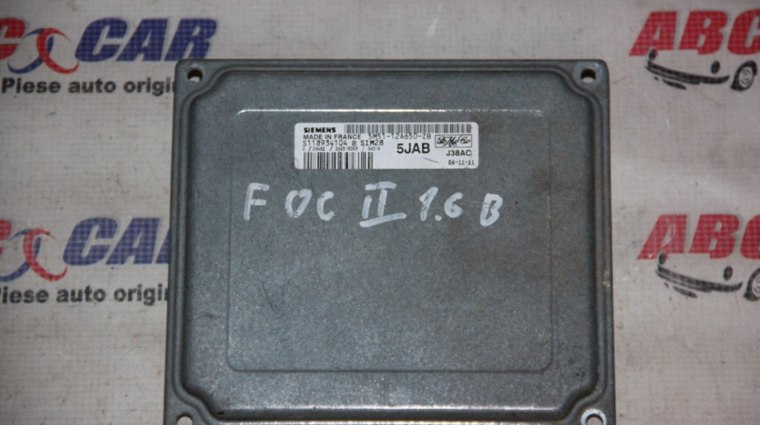 Calculator motor Ford Focus 2 2005-2011 1.6 benzina 5M51-12A650-ZB