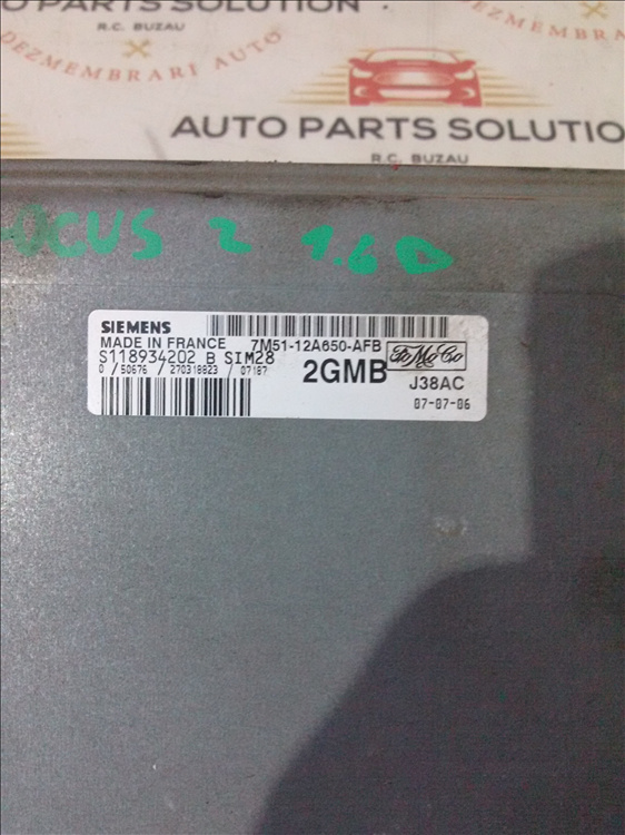 Calculator motor FORD FOCUS 21.6 B