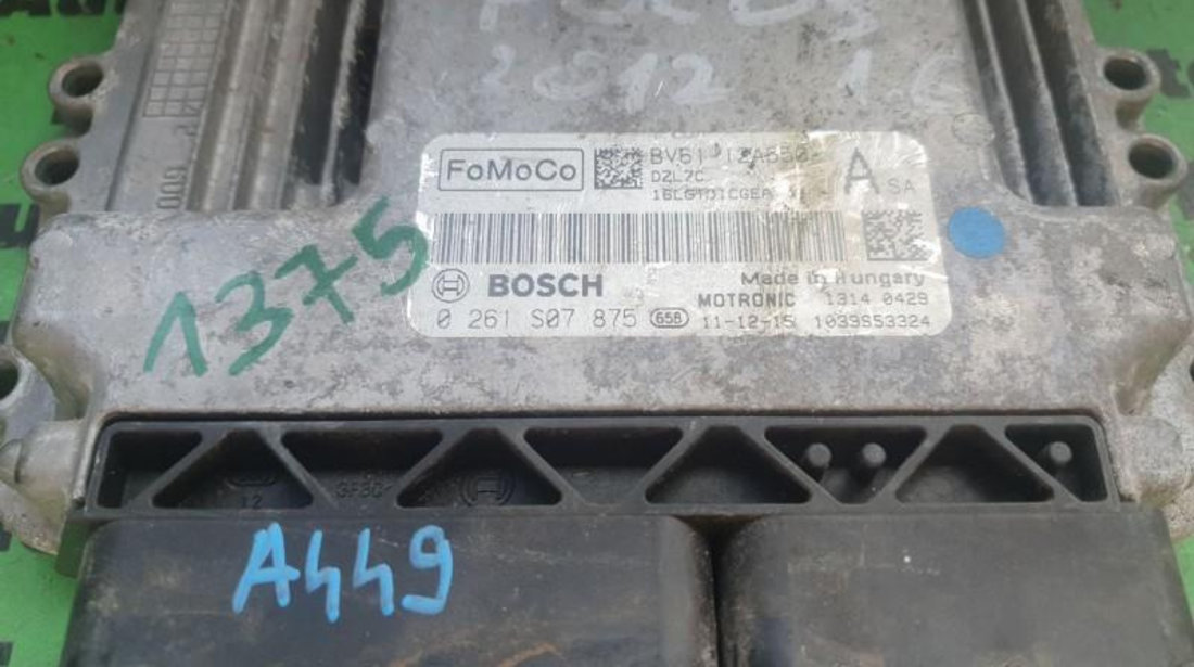 Calculator motor Ford Focus 3 (2011->) 0261s07875