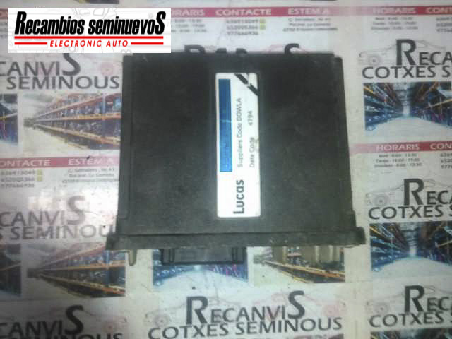 Calculator Motor FORD FORD -CUALQUIER MODELO- 7186 501 / 7186501 / AV01030 D / AV01030D / 80266B7186 501 / 7186501 / AV01030 D / AV01030D / 80266B