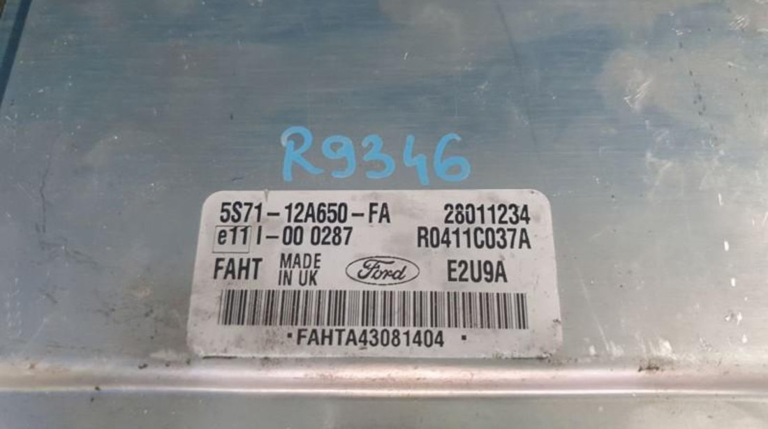 Calculator motor Ford Mondeo 3 (2000-2008) [B5Y] 5s7112a650fa
