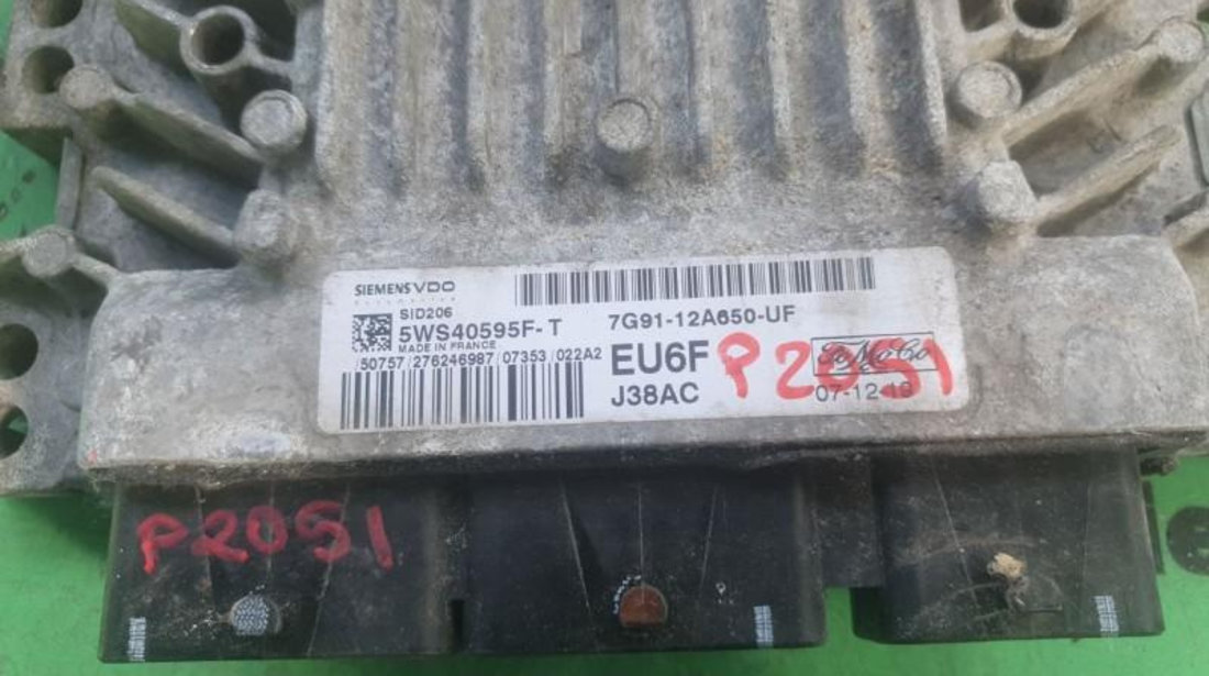 Calculator motor Ford Mondeo 4 (2007->) 5ws40595ft