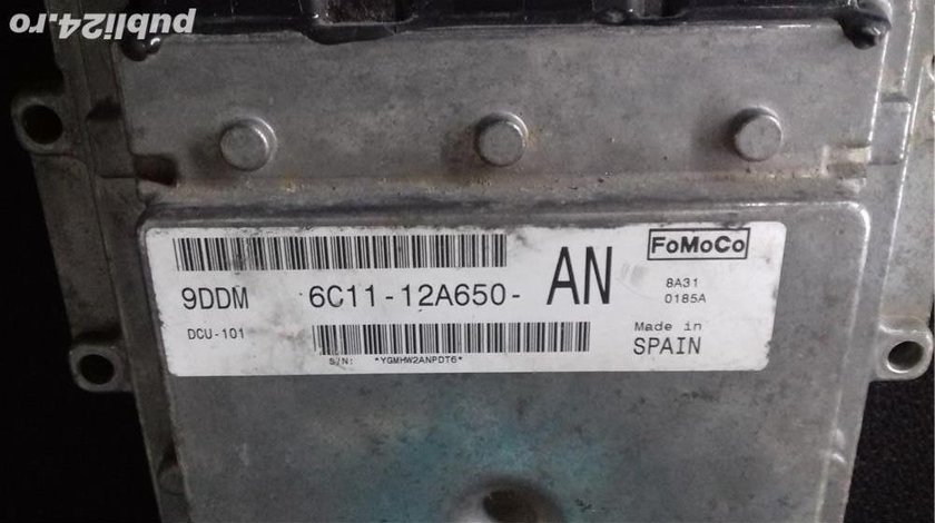 Calculator motor Ford Transit 2.4 TDCI 6C11-12A650AN