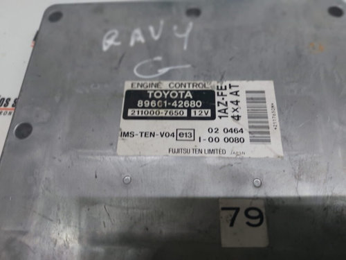 Calculator Motor FUJITSU TEN LIMITED TOYOTA RAV 4 89661-42680 / 89661 42680 / 8966142680 / 211000-76...