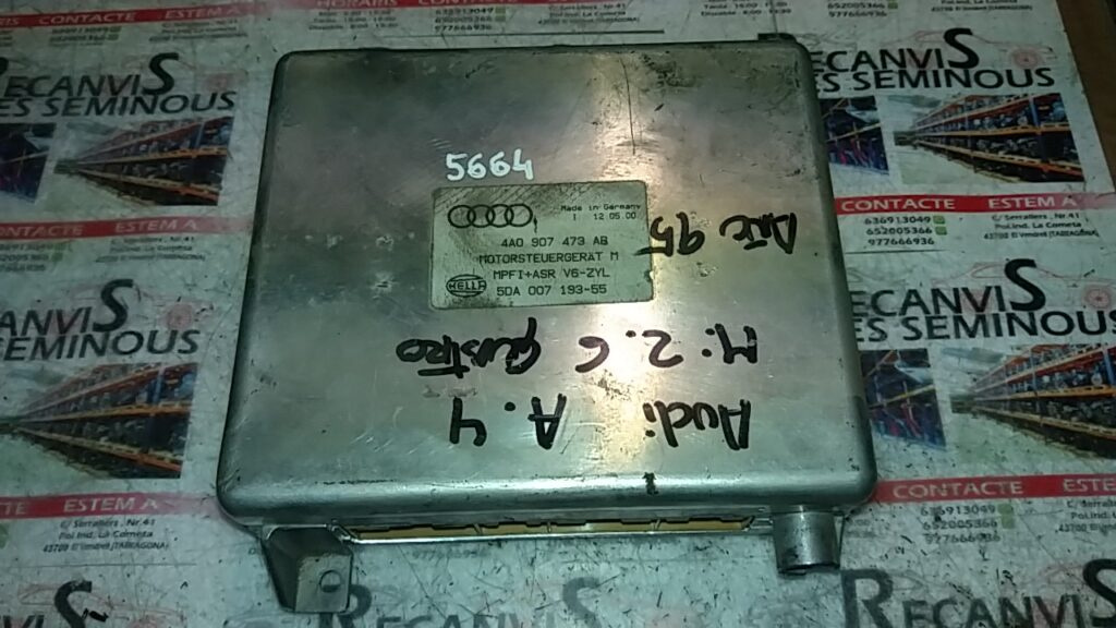 Calculator Motor HELLA AUDI A4 4A0 907 473 AB / 4A0907473AB / 5DA007193 55 / 5DA007193554A0 907 473 AB / 4A0907473AB / 5DA007193 55 / 5DA00719355