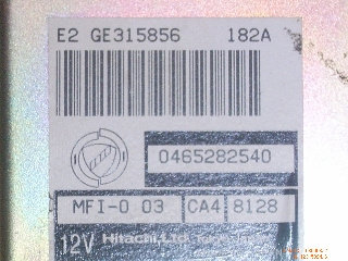 Calculator Motor HITACHI FIAT MAREA GE315856 182A / GE315856182A / 0465282540GE315856 182A / GE31585...