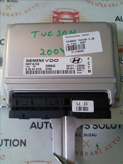Calculator motor HYUNDAI TUCSON 2.0B an fabr. 2007