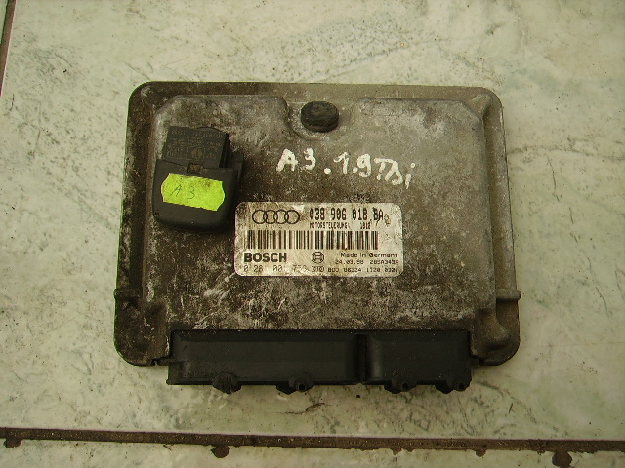 Calculator motor (incomplet) Audi A3 1.9tdi; Bosch 0 281 001 756