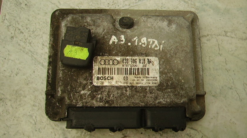 Calculator motor (incomplet) Audi A3 1.9tdi; Bosch 0 281 001 756