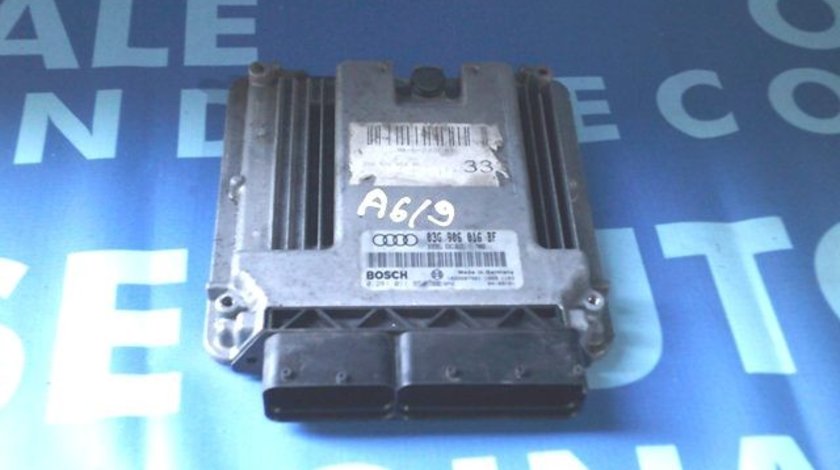 Calculator motor (incomplet) Audi A6 C6 2.0tdi; 03G906016BF