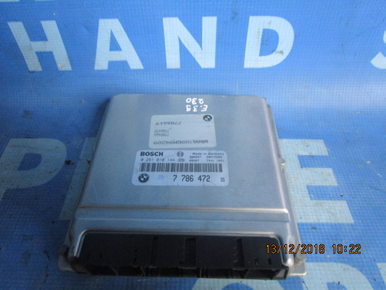 Calculator motor (incomplet) BMW E39 530d; 7786472