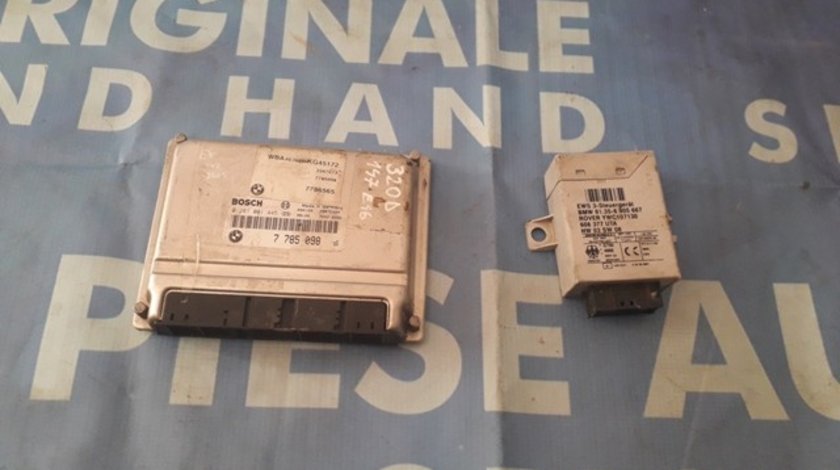 Calculator motor (incomplet) BMW E46 320d 2.0d M47; 7 785 098