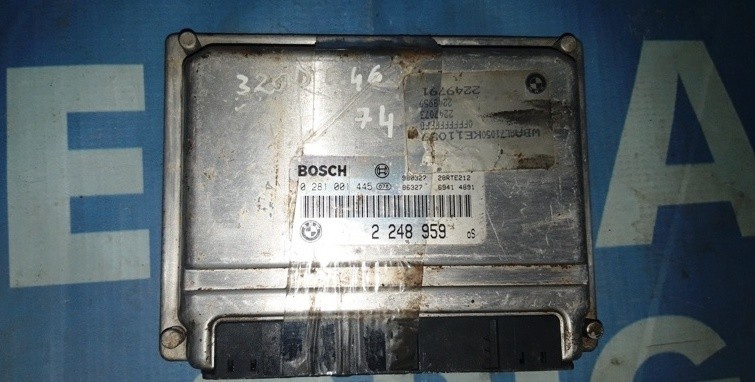 Calculator motor (incomplet) BMW E46 320d 2.0d M47 ;  2 248 959