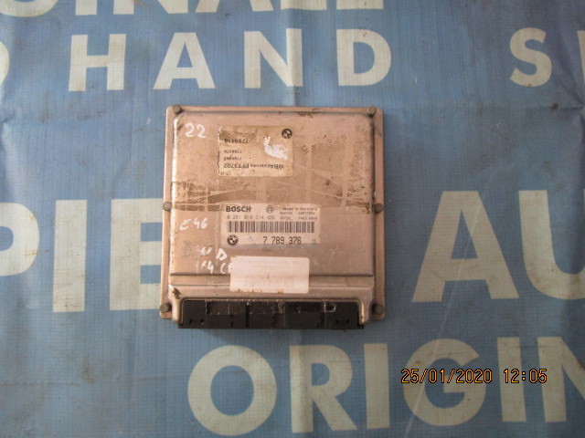 Calculator motor (incomplet) BMW E46 330d 3.0d M57 2000; 0281010314