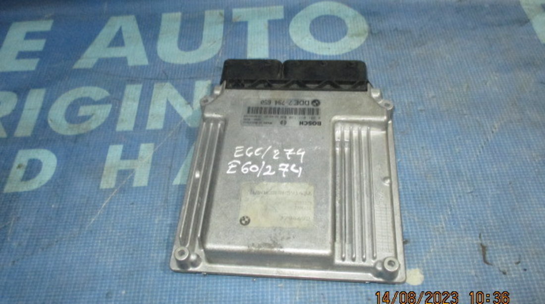 Calculator motor (incomplet) BMW E60 525d; 7794650