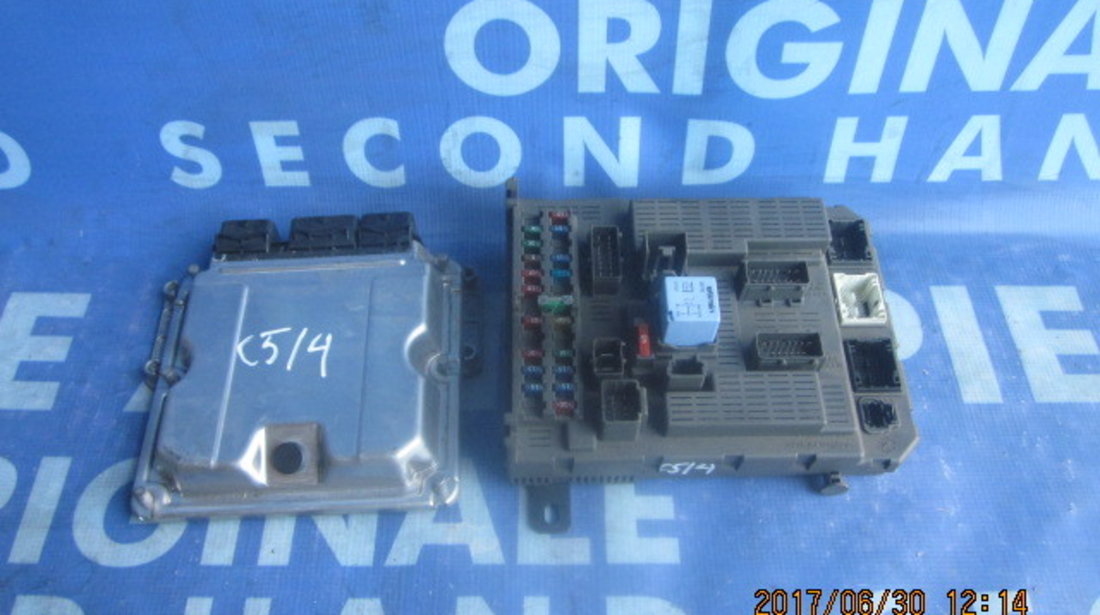 Calculator motor (incomplet) Citroen C5 2.2hdi; 9645534880