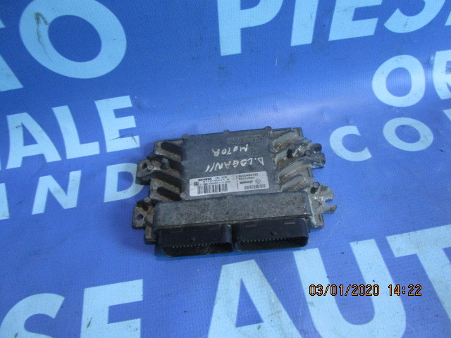 Calculator motor (incomplet) Dacia Logan 1.4mpi 2006;  8200483732