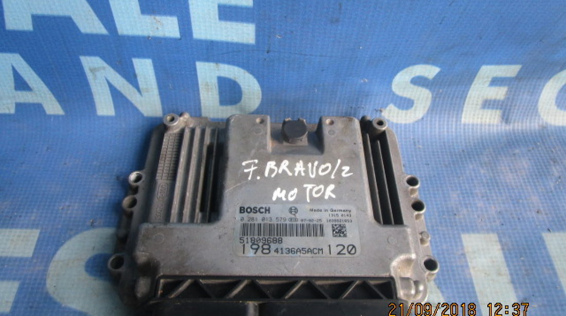 Calculator motor (incomplet) Fiat Bravo 1.9d; 51809C88