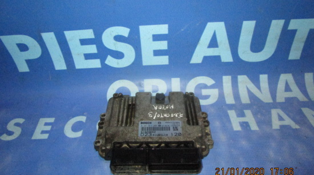 Calculator motor (incomplet) Fiat Ducato 2.3jtd; 51820662 // D2341U61L10