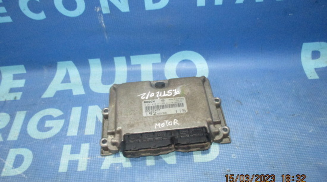 Calculator motor (incomplet) Fiat Stilo 1.9jtd; 55181457