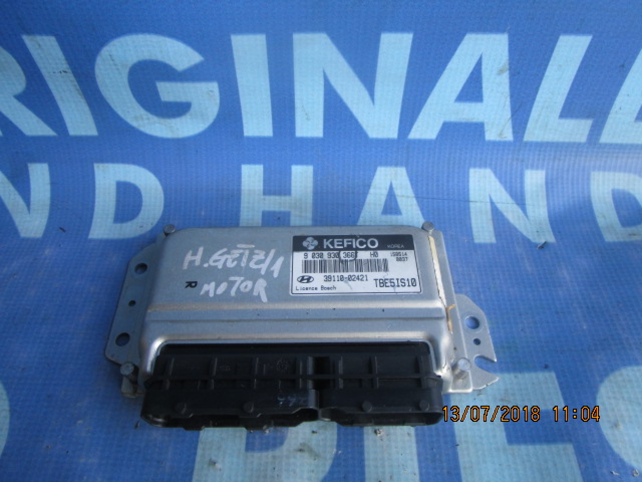 Calculator motor (incomplet) Hyundai Getz 1.1i; 3911002421