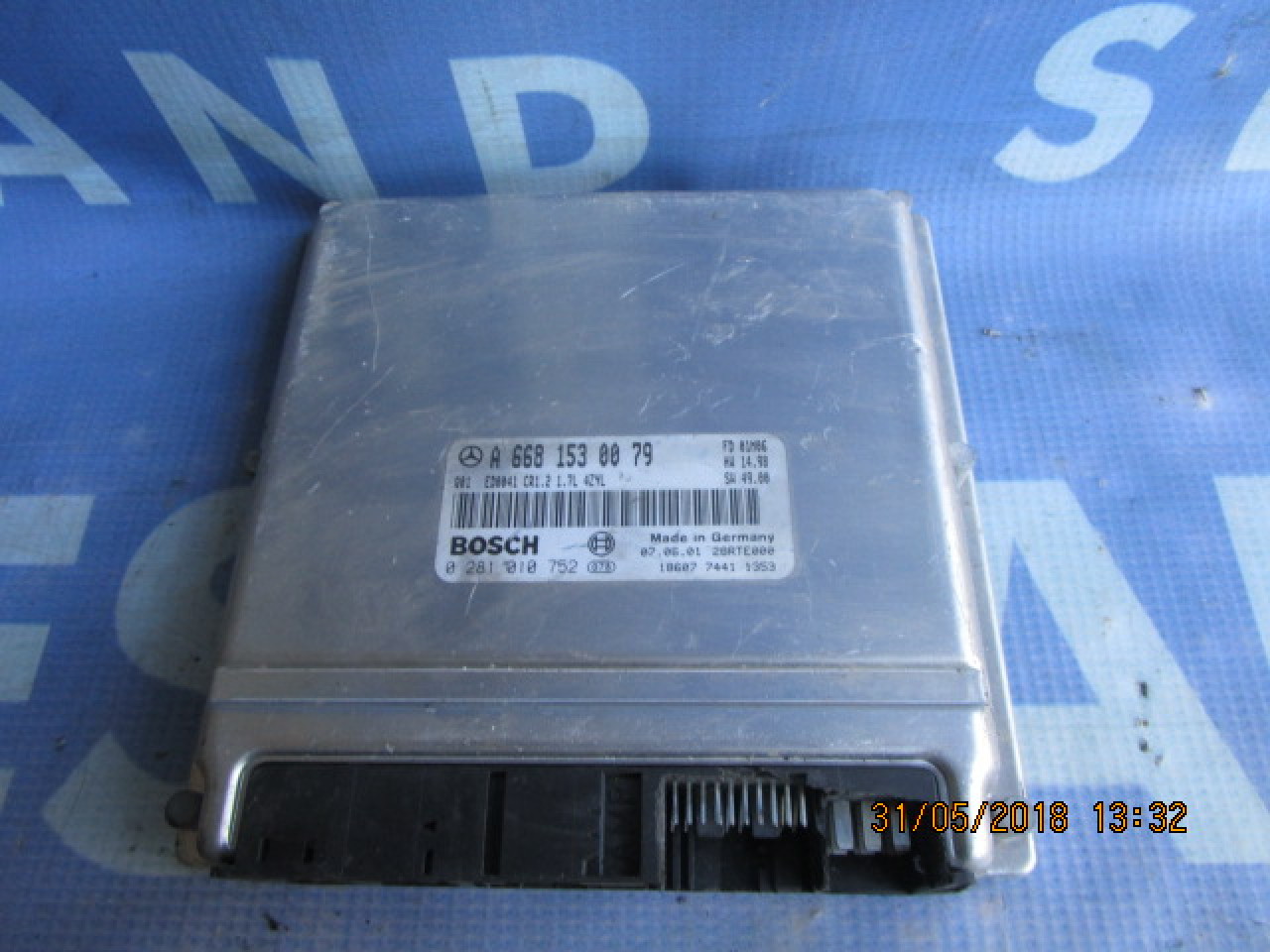 Calculator motor (incomplet) Mercedes A170 W168; A6681530079