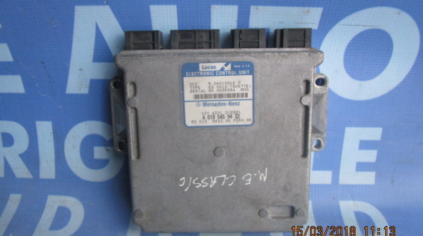 Calculator motor (incomplet) Mercedes E220 W210 2.2d; A0195459432