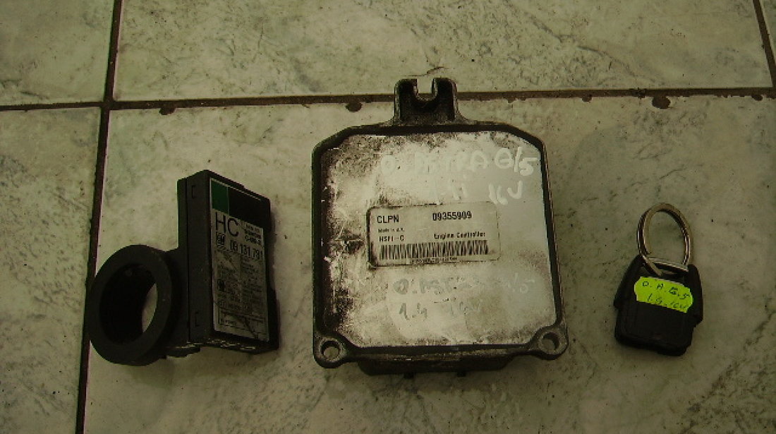 Calculator motor (incomplet) Opel Astra G 1.4i 16v; 0 9355 909