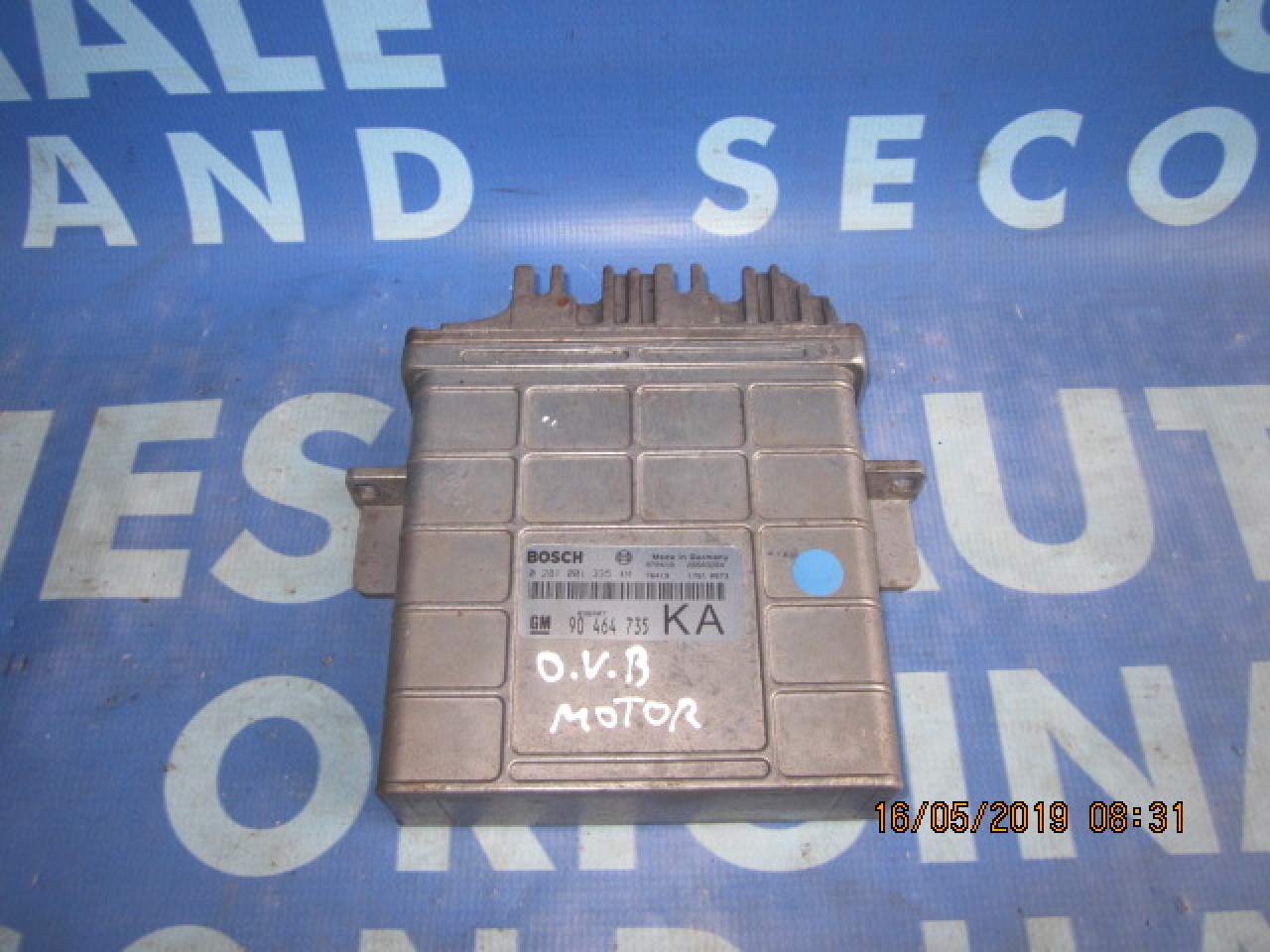 Calculator motor (incomplet) Opel Vectra B 2.0di 16v; 0281001335.
