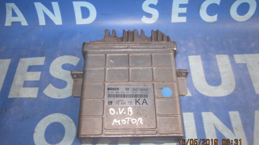 Calculator motor (incomplet) Opel Vectra B 2.0di 16v; 0281001335.