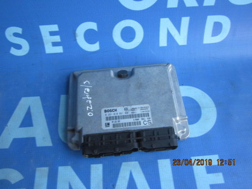 Calculator motor (incomplet) Opel Zafira 2.0di 16v ; Bosch 0 281 010 021