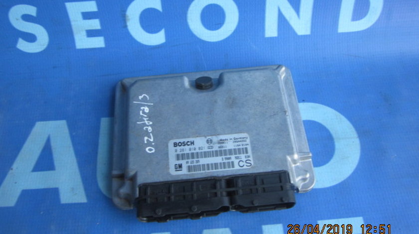 Calculator motor (incomplet) Opel Zafira 2.0di 16v ; Bosch 0 281 010 021