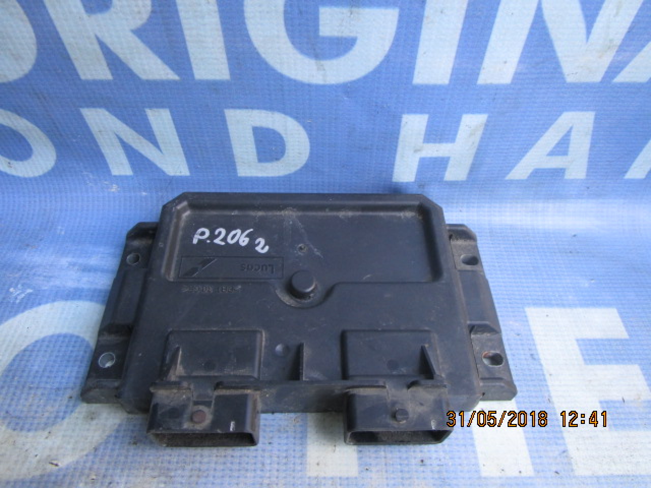 Calculator motor (incomplet) Peugeot 206 1.9d; 9645626280