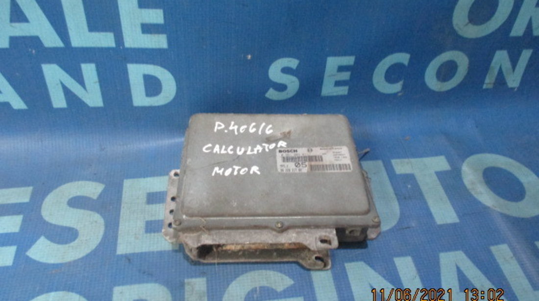 Calculator motor (incomplet) Peugeot 406; 9622821780