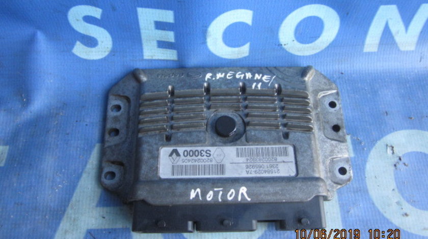 Calculator motor (incomplet) Renault Megane 1.6 16v; 8200283924 // 215840297A