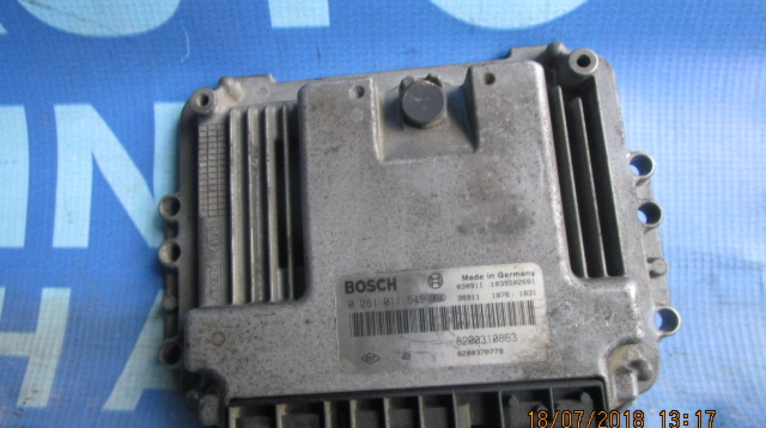 Calculator motor (incomplet) Renault Scenic 1.9dci; 8200310863