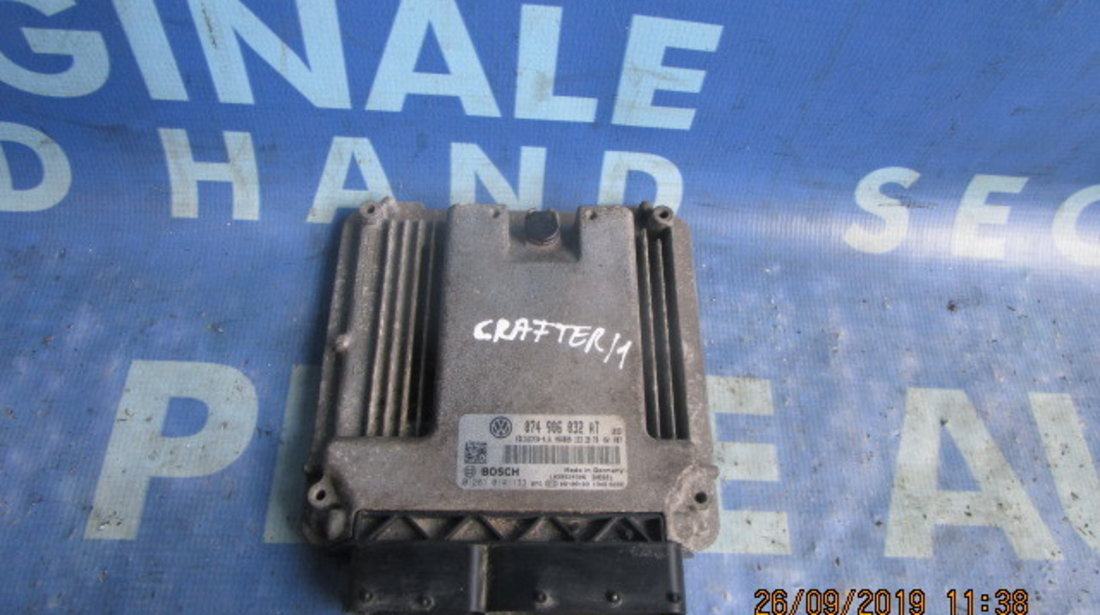 Calculator motor (incomplet) VW Crafter 2.5tdi;  0281014133 // 074906032AT