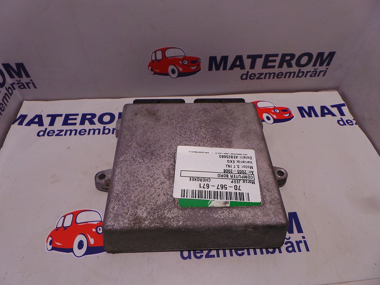 CALCULATOR MOTOR JEEP CHEROKEE 3.7 INJ -